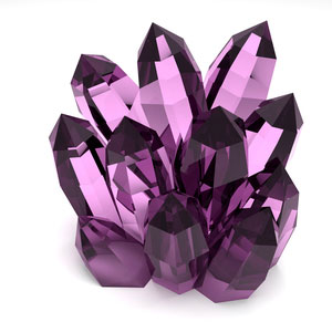 purple crystal